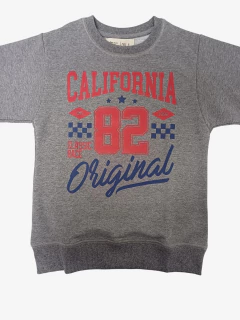 BUZO CUELLO REDONDO CALIFORNIA 82 GRIS CLARO en internet