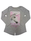 REMERA UNICORNIO GRIS - comprar online