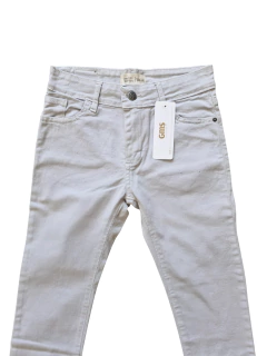 PANTALON CHUPIN GABARDINA GRIS CLARO - comprar online