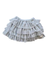 MINI TUL CON HILADO LUREX CON VOLADITOS FORRADA - comprar online
