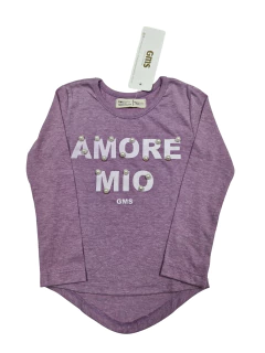 REMERA MANGA LARGA CON PERLAS - comprar online