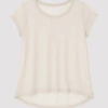 REMERA HILADO LUREX BEIGE CLARO - comprar online