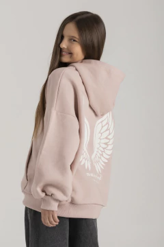 BUZO CANGURO CLARA ROSA - comprar online