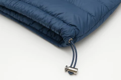 003-CAMPERA UNISEX IMPORTADA CON BOLSITA MOCHILA MARTU AZUL en internet