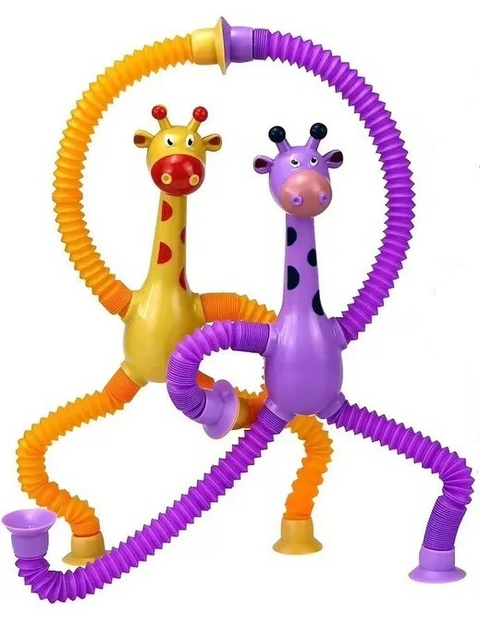 Juguete Jirafa Sensorial Anti Estrés Estimulación Motora Y Creativa