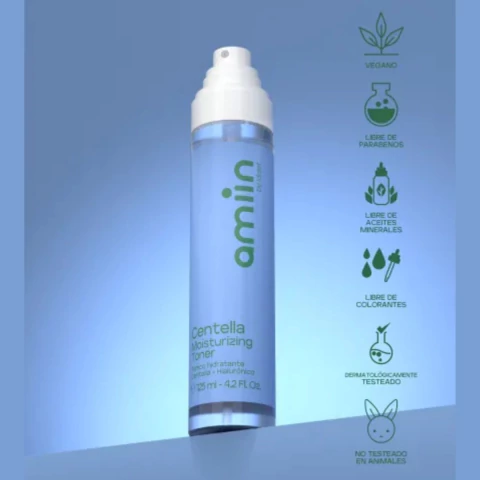 Amiin By Idraet Centella Moisturizing Toner x125 Ml