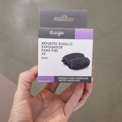 Duga Beauty Repuesto Rodillo Exfoliador para Pies x2