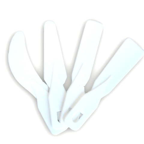 Espátula Plástica x4