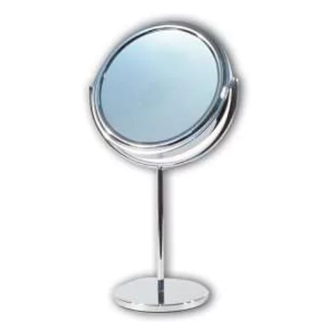 Espejo de Metal con pie redondo