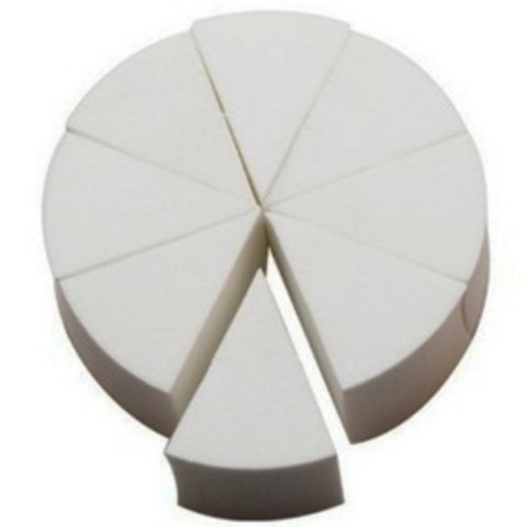 Jessamy esponjas de látex Cisne Redondo dividido x 8