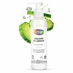 Collage Cosmetiques Emulsión de limpieza con extracto de pepino x200cc con válvula
