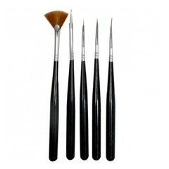 Jessamy Set Pinceles Deco Uñas x5