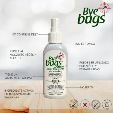 Bye Bugs Repelente de acción instantánea by Exel