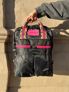 Mochila Pilar Negro print