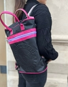 Matero Antonia agosti negro, fucsia y lila