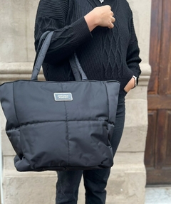 Cartera Puffer negra