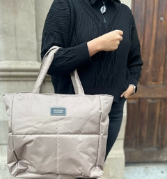 Cartera Puffer vison