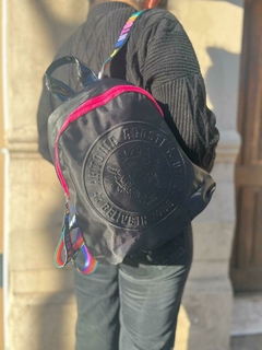 Mochila Barcelona Negra Pop