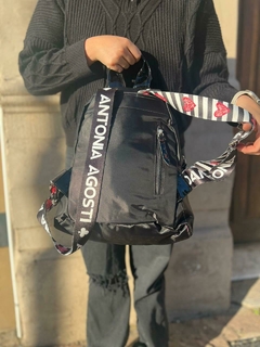 Mochila Barcelona Negra Alicia - comprar online