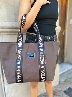 Cartera Brenda Choco - comprar online