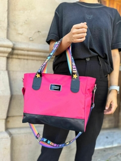 Cartera TEXAS Fucsia pastel