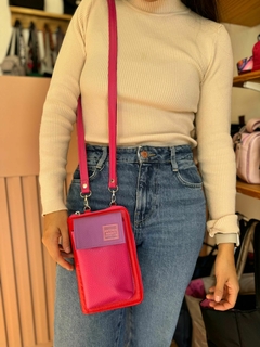 Mini bag Stefy Rojo y Fucsia
