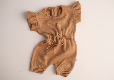 ROMPER PRIMAVERA CARAMELO