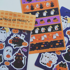 TRICK OR TREAT ♥ Plancha de stickers en internet