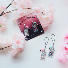 Phone charm set THE LOVERS♥ en internet