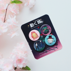 HOWL'S MOVING CASTLE ♥ Kawaii Pins!