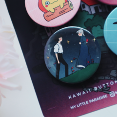 HOWL'S MOVING CASTLE ♥ Kawaii Pins! - comprar online