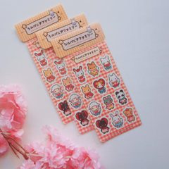 SYLVANIAN VALENTINES ♥ Plancha de stickers - My Little Paradise