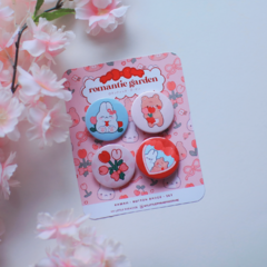 ROMANTIC GARDEN ♥ Kawaii Pins! - comprar online