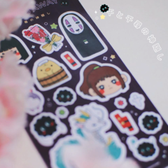 SPIRITED AWAY ♥ Plancha de stickers - tienda online