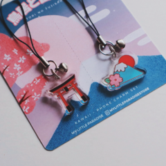 Phone charm set TORII TO FUJISAN ♥ - comprar online