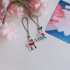 Phone charm set TORII TO FUJISAN ♥