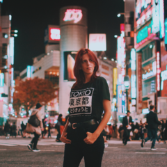 Remera TOKYO BLACK en internet