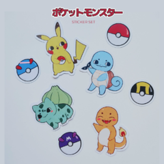 POKEMON STARTERS! Set de stickers - comprar online