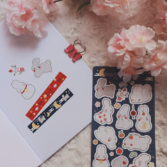 USAGI DOSHI ♥ Plancha de stickers - comprar online