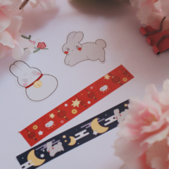 USAGI DOSHI ♥ Plancha de stickers - tienda online