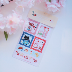 MERIENDA CLUB ♥ Plancha de stickers ₊˚⊹♡ - comprar online