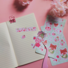 MOMO & MATCHA ♥ Plancha de stickers - tienda online