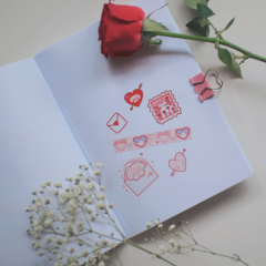 BE MY VALENTINE ♥ Plancha de stickers - comprar online