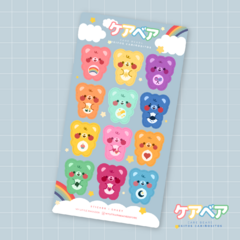 CARE BEARS ♥ Plancha de stickers