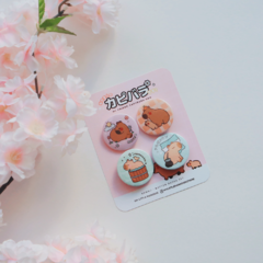 CAPYBARA SAN ♥ Kawaii Pins! en internet