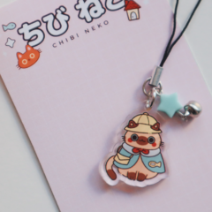 CHIBI NEKO♥ phonecharms - comprar online