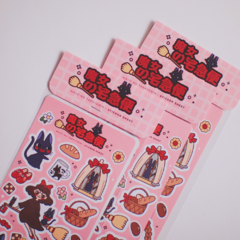 KIKI'S DELIVERY SERVICE ♥ Plancha de stickers - My Little Paradise