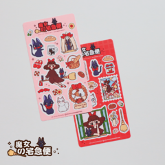 KIKI'S DELIVERY SERVICE ♥ Plancha de stickers