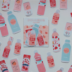 Kawaii drinks ♥ Set de stickers