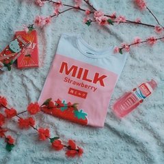 Remera STRAWBERRY MILK